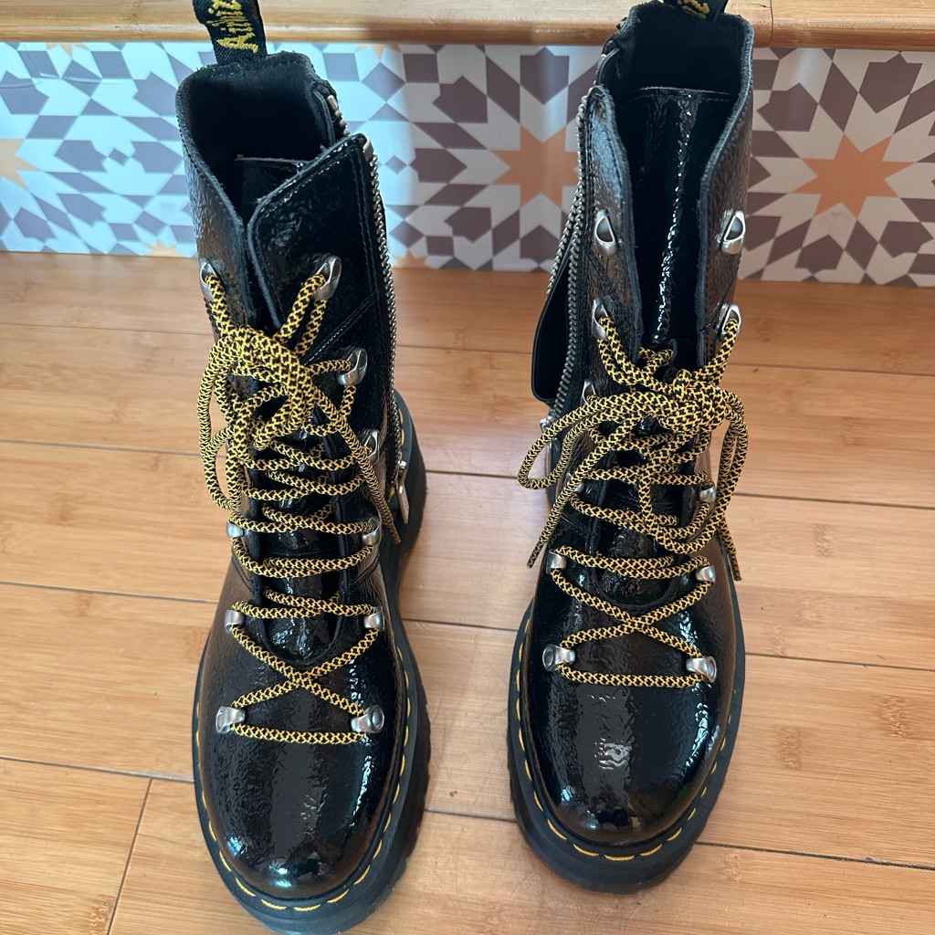 Dr. Martens Black Ghilana Max Boots